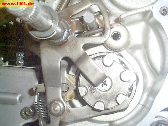 shifter assembly, left side view