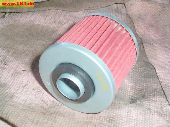 oil filter, outside end