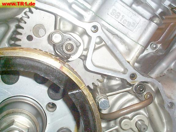 alternator and timing gear
