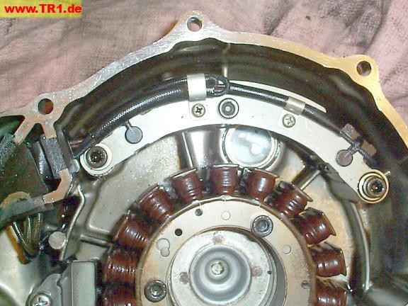 crankshaft position sensors and stator