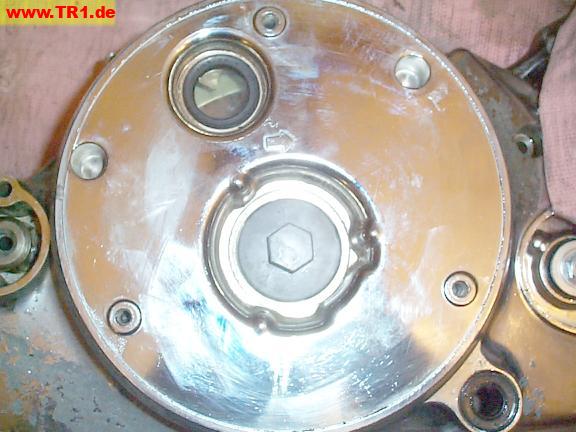 timing window and crankshaft cover