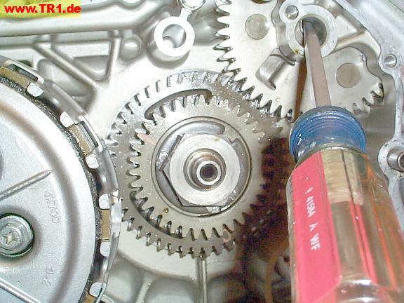 front timing gear timing