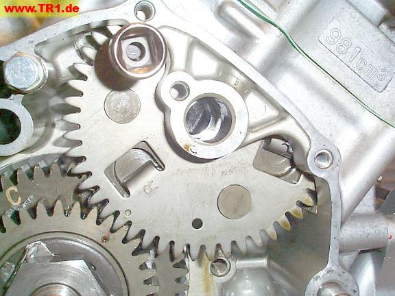rear timing gear timing