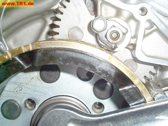 crankshaft timing pointer